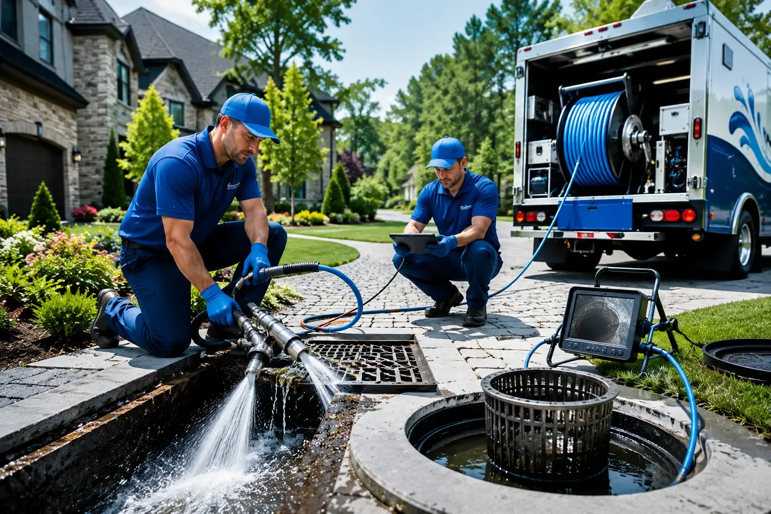 Local outdoor drain cleaning professionals in Marcellus, NY